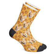 twodogs.ch-Personalisierte "Basketball" Socken