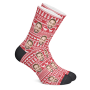 twodogs.ch-Personalisierte "Christmas Sweater" Socken