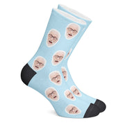 twodogs.ch-Personalisierte Einfarbige Socken