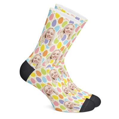 twodogs.ch-Personalisierte "Ostereier" Socken